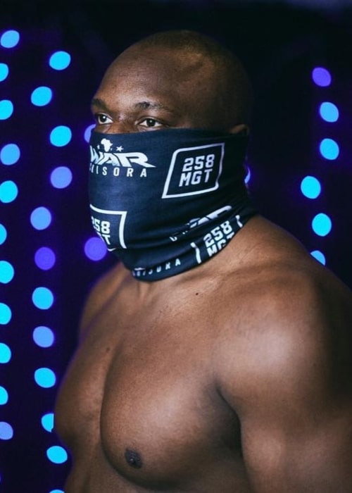 Derek Chisora as seen in an Instagram Post in May 2021