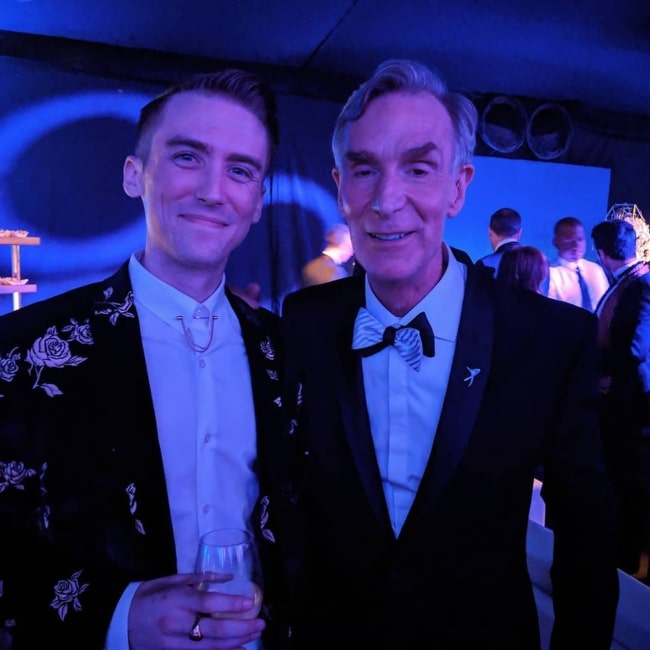 Dylan Tuomy-Wilhoit as seen in a picture with mechanical engineer Bill Nye in September 2018