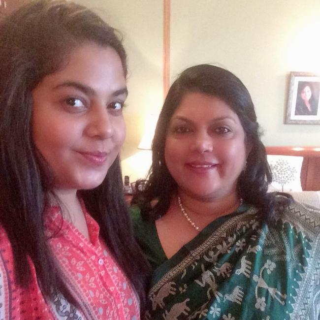 Falguni Nayar and Neha Bagoria as seen in February 2020