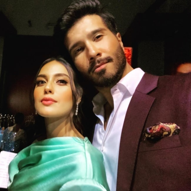 Feroze Khan and Iqra Aziz in Turkey in 2021