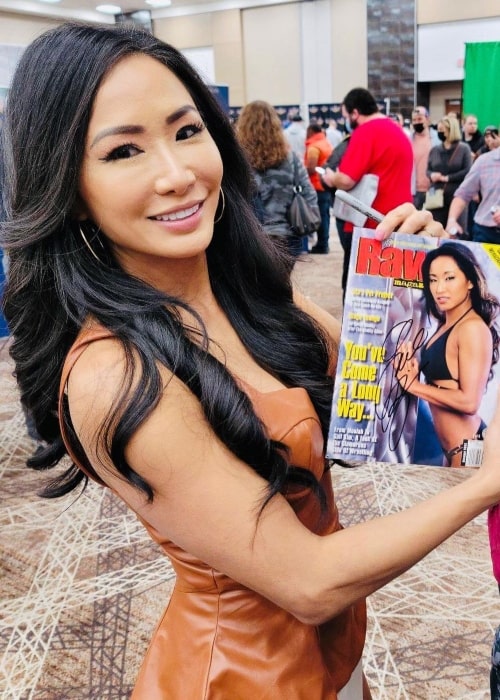 Gail Kim as seen in an Instagram Post in October 2021