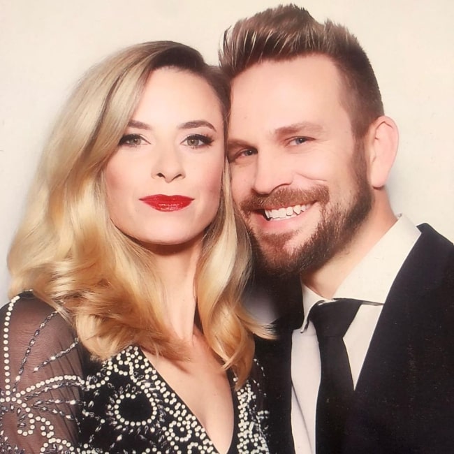 John Brotherton and his wife Alison Raimondi in a picture that was taken in May 2020