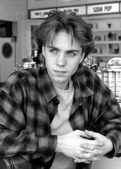 Jonathan Brandis as seen in a Ventura Blvd diner in Los Angeles in December 1993