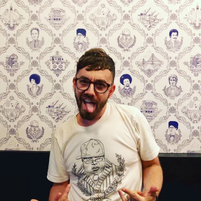 Jorma Taccone as seen in a picture that was taken at Fiorella Italian Kitchen & Pizzeria in May 2019