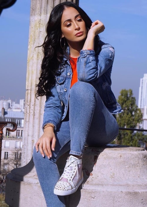 Kenza Farah as seen in a picture that was taken in October 2018