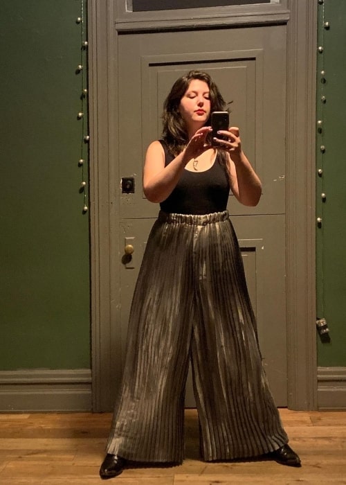 Lucy Dacus as seen in a selfie that was taken at August Hall in September 2021