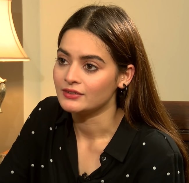 Minal Khan during Interview to BBC Urdu