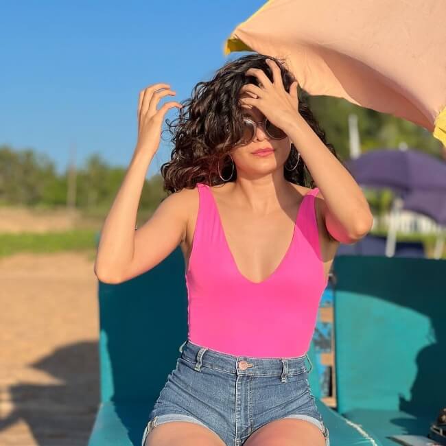 Mithila Palkar in an Instagram post in December 2021