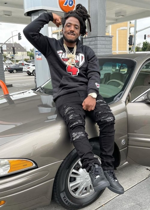 Mozzy as seen in an Instagram Post in October 2021