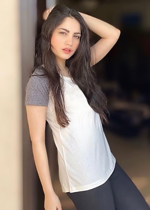 Neelam Muneer as seen in a picture that was taken in June 2020