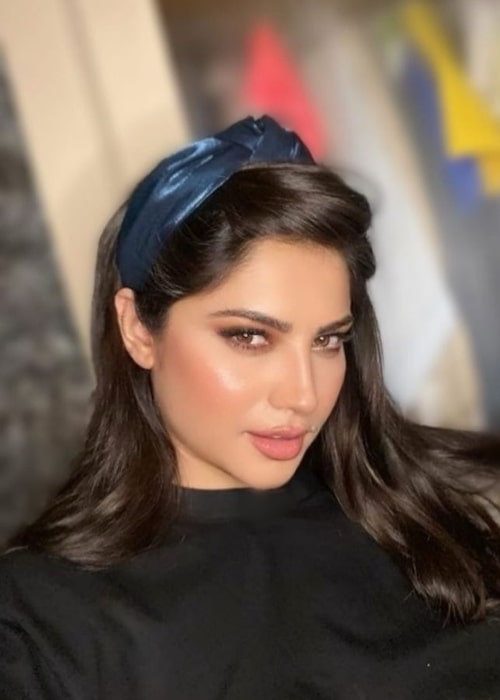 Neelam Muneer as seen in a selfie that was taken in October 2021