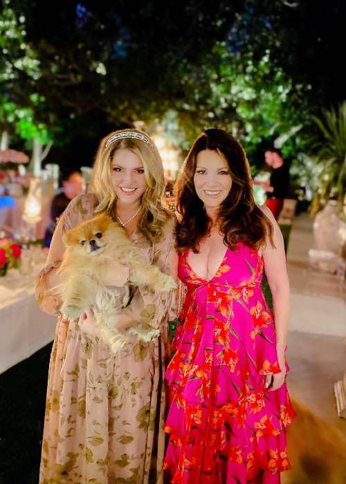 Pandora seen with mum Lisa Vanderpump in 2020