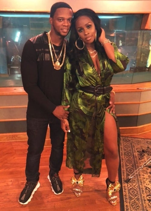 Papoose as seen while posing for a picture alongside Remy Ma in 2018