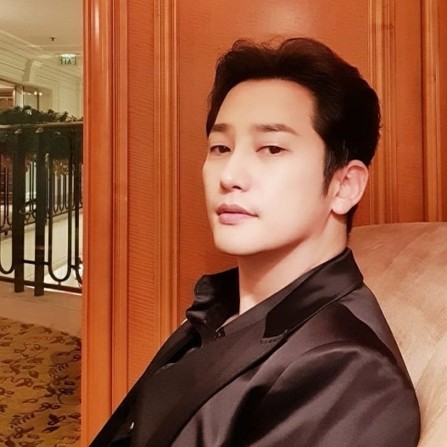 Park Si-hoo as seen in a picture that was taken in December 2019
