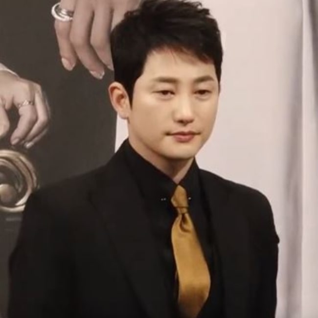 Park Si-hoo present at the premier of the Saturday drama 'Babel' was held at the Imperial Palace Hotel in Gangnam-gu, Seoul on January 23, 2019