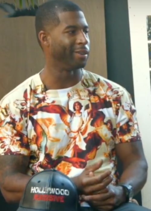 Robert Christopher Riley as seen in a screenshot that was taken during an interview that was conduct on March 20, 2016