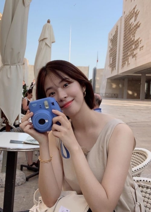Seo Eun-soo as seen in a picture that was taken in La Valette, Malta in September 2019