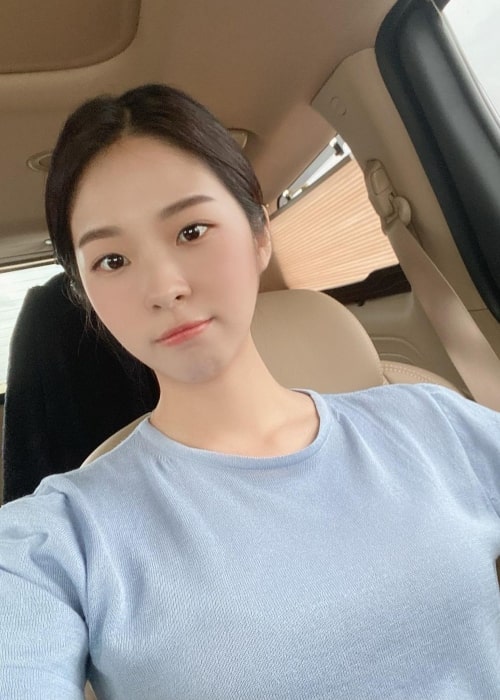 Seo Eun-soo as seen in a selfie that was taken in July 2020