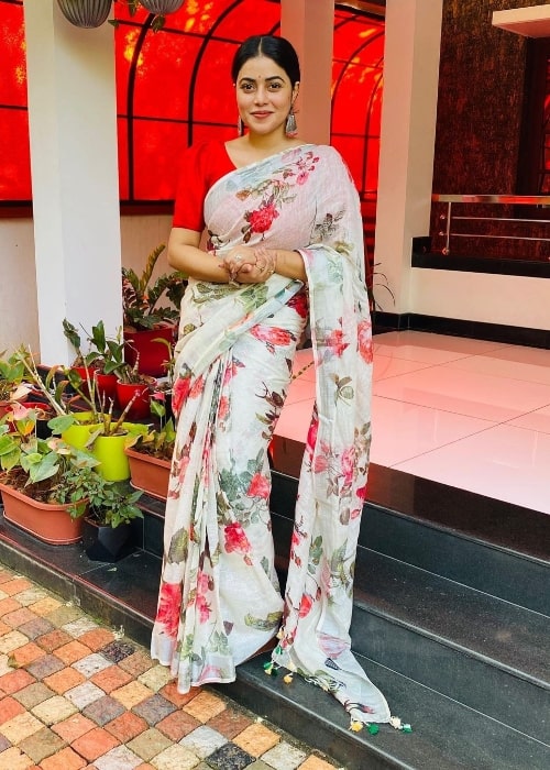 Shamna Kkasim as seen in August 2020