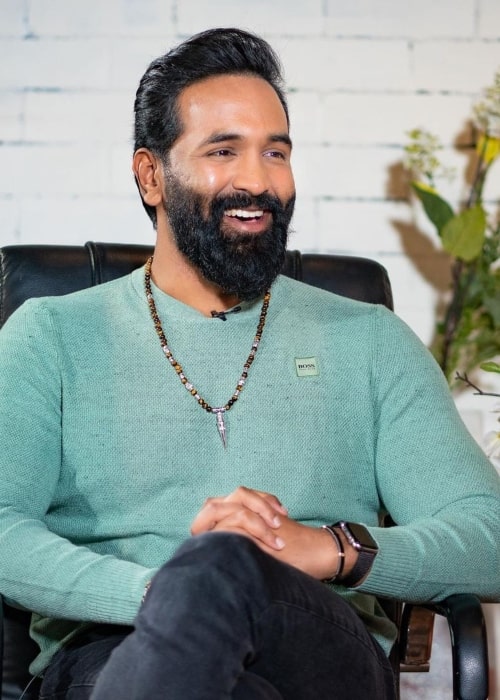 Vishnu Manchu as seen in an Instagram Post in March 2021