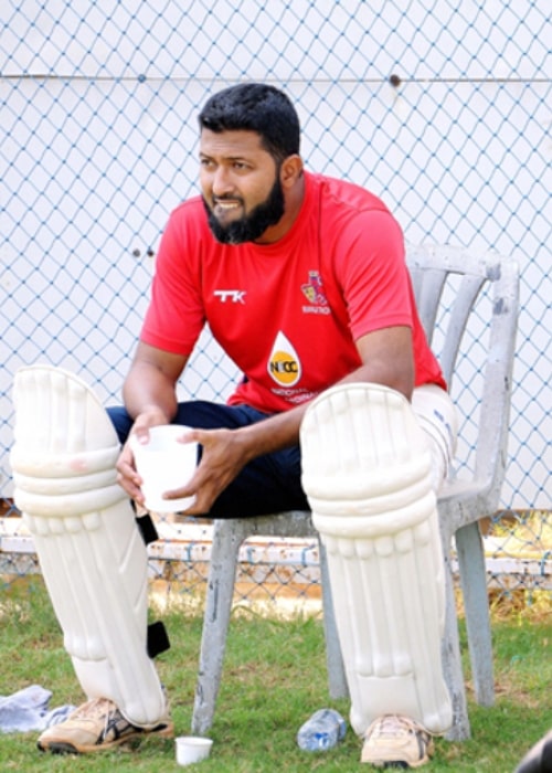 Wasim Jaffer as seen in an Instagram Post in November 2014