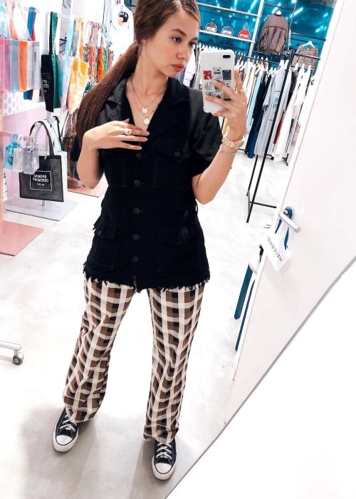 Yuki Kato as seen in a selfie that was taken in July 2021