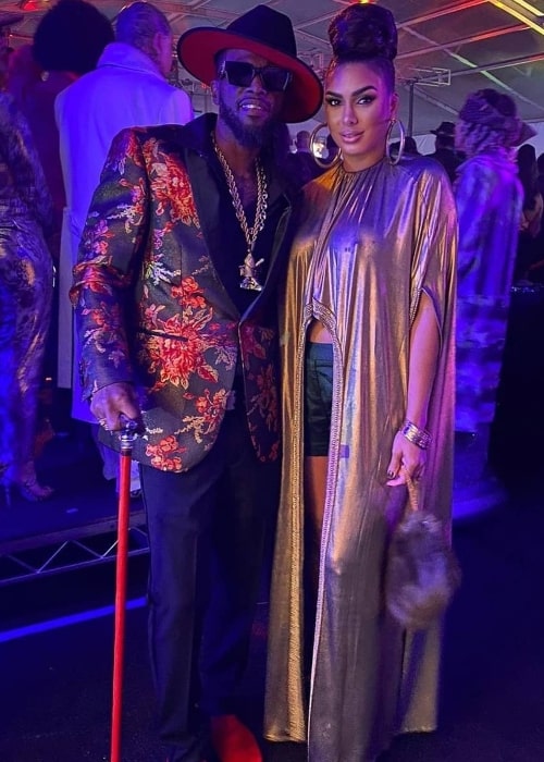 Yukmouth and Laura Govan in Los Angeles, California in October 2021
