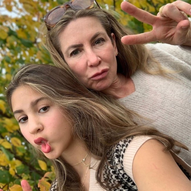 Yvonne Jung and her daughter Levi Ruivivar in a selfie that was taken in September 2020