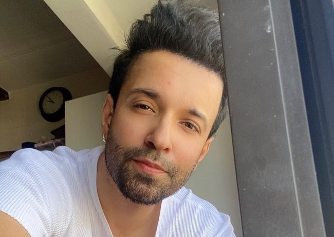 Aamir Ali in November 2020 by his home window after a long time