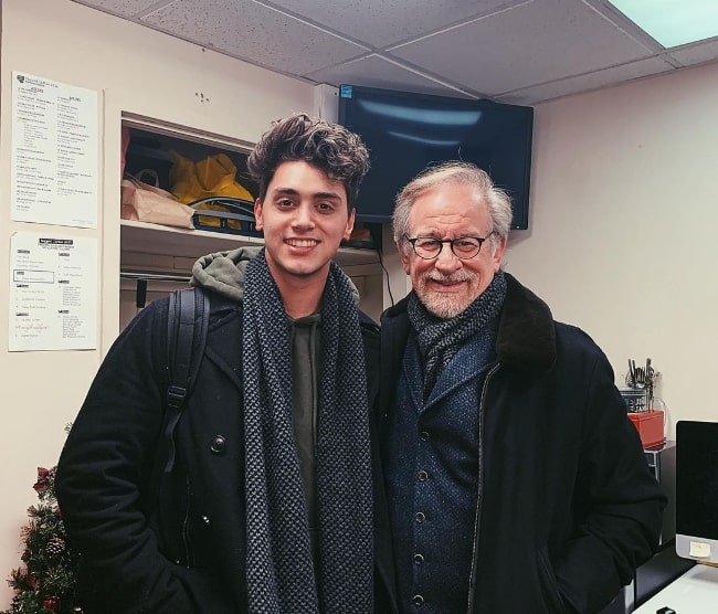 Antonio Cipriano (Left) and Steven Spielberg smiling for a picture in January 2020
