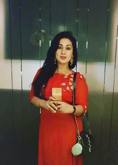 Apu Biswas as seen in a selfie that was taken in December 2018