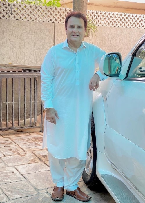 Behroze Sabzwari as seen in a picture that was taken in May 2020