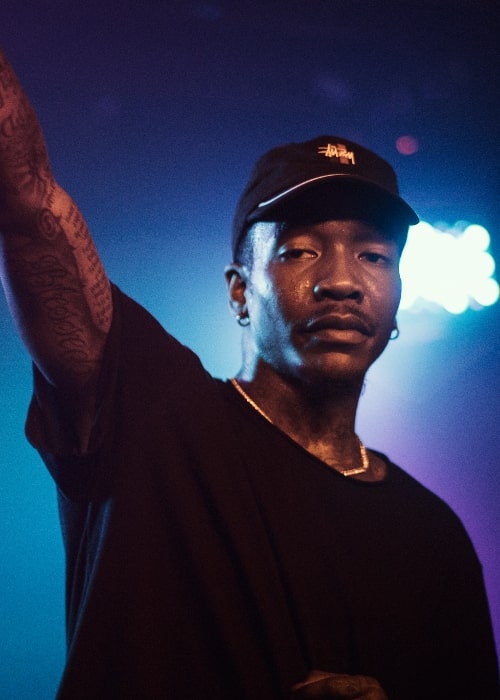 Dizzy Wright as seen while performing live in February 2018