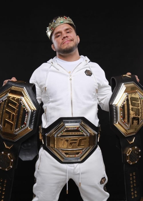 Henry Cejudo as seen in an Instagram post in January 2022