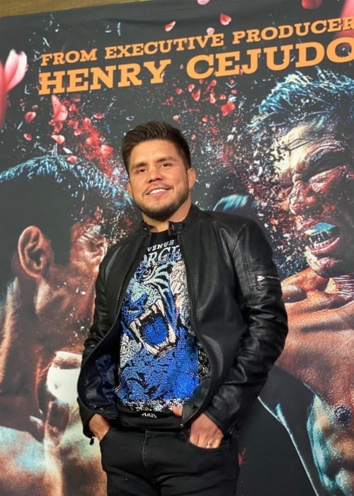 Henry Cejudo as seen in an Instagram post in October 2021