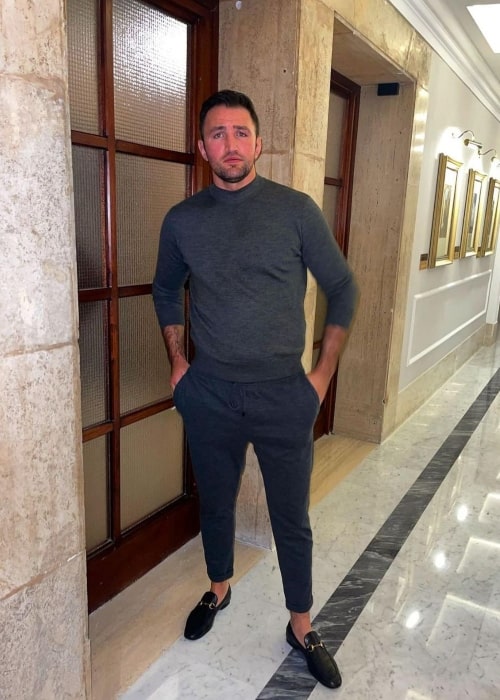 Hughie Fury as seen in an Instagram post in December 2021