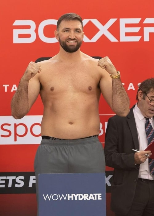 Hughie Fury as seen in an Instagram Post in October 2021