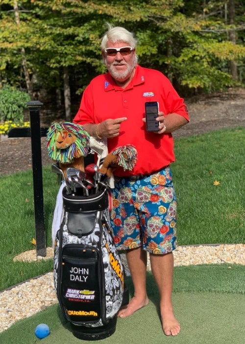 John Daly as seen in an Instagram post in October 2020