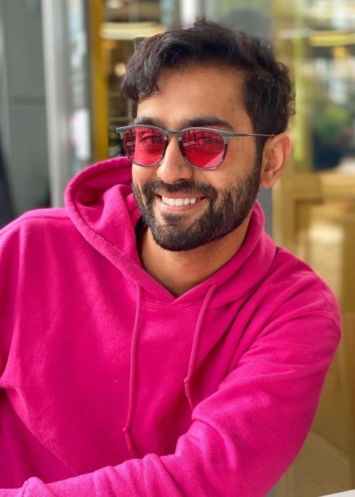 Kapil Talwalkar as seen while smiling for a picture in October 2020
