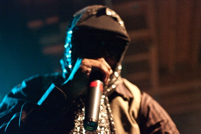 Kool Keith pictured while performing at Mezzanine in San Francisco, California during the 2009 Noise Pop Festival