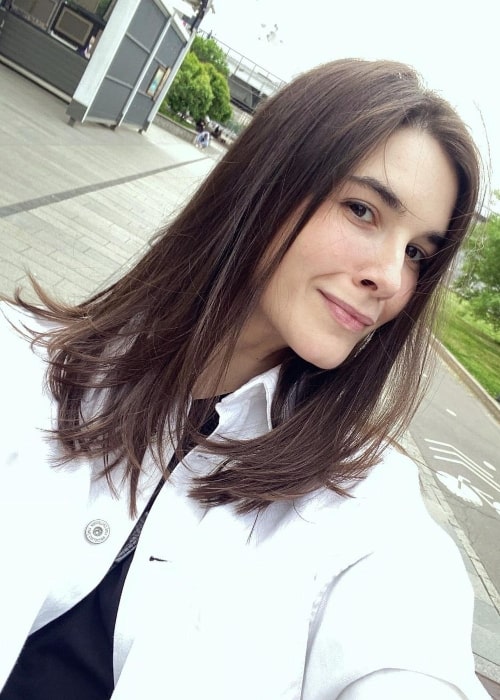Mariya Andreeva as seen while taking a selfie in May 2021