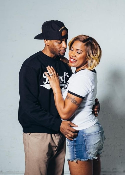 Masta Ace and Leschea, as seen in July 2021