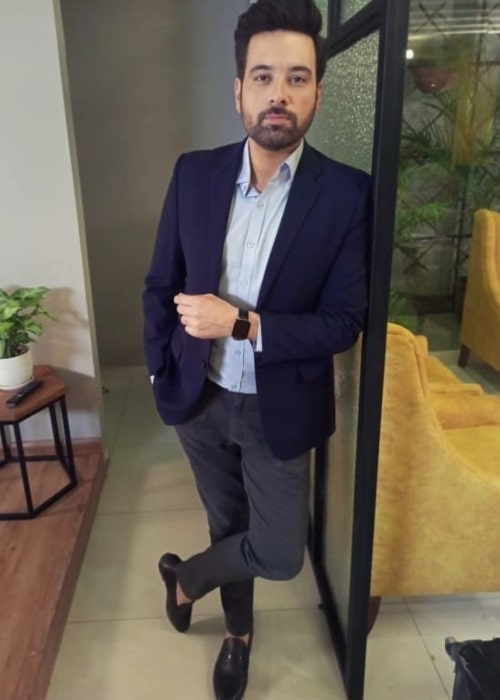 Mikaal Zulfiqar as seen in a picture that was taken in December 2021