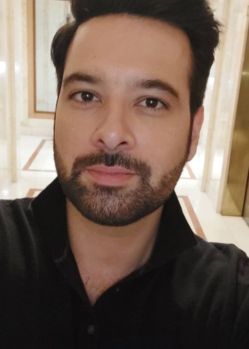 Mikaal Zulfiqar as seen in a selfie that was taken in December 2021