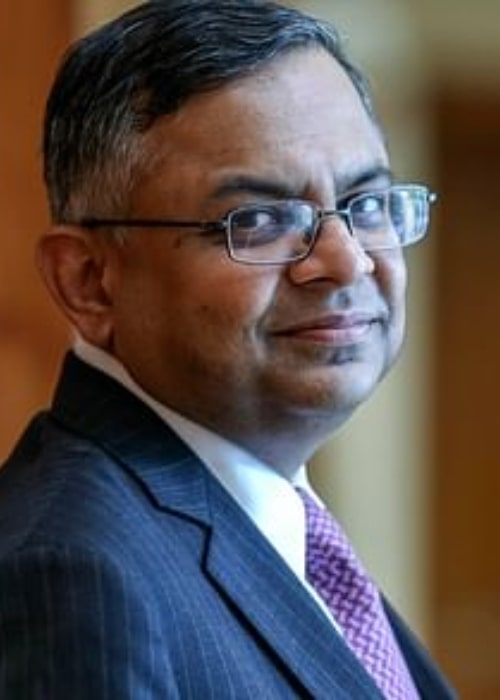 Natarajan Chandrasekaran as seen in an Instagram Post in January 2017