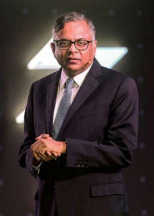 Natarajan Chandrasekaran as seen in an Instagram Post in May 2016