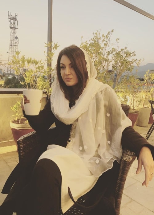 Reham Khan as seen in an Instagram post in November 2021