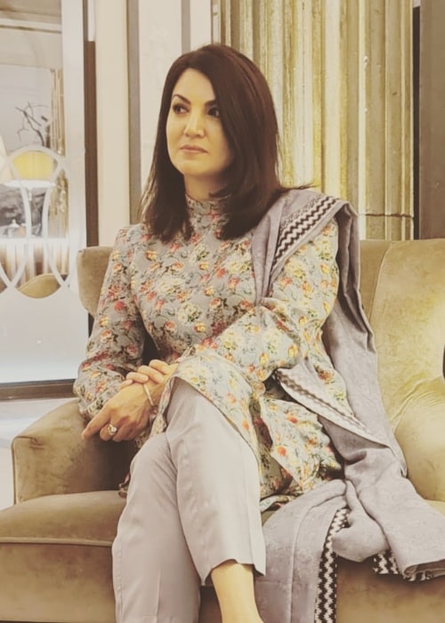 Reham Khan as seen in an Instagram post in October 2021