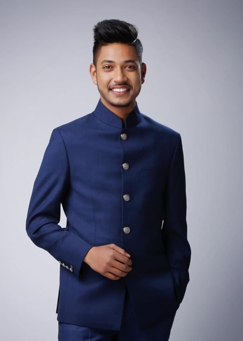 Sandeep Lamichhane as seen in an Instagram post in November 2021