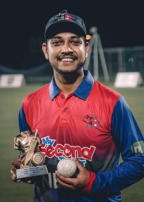 Sandeep Lamichhane as seen in an Instagram post in September 2021